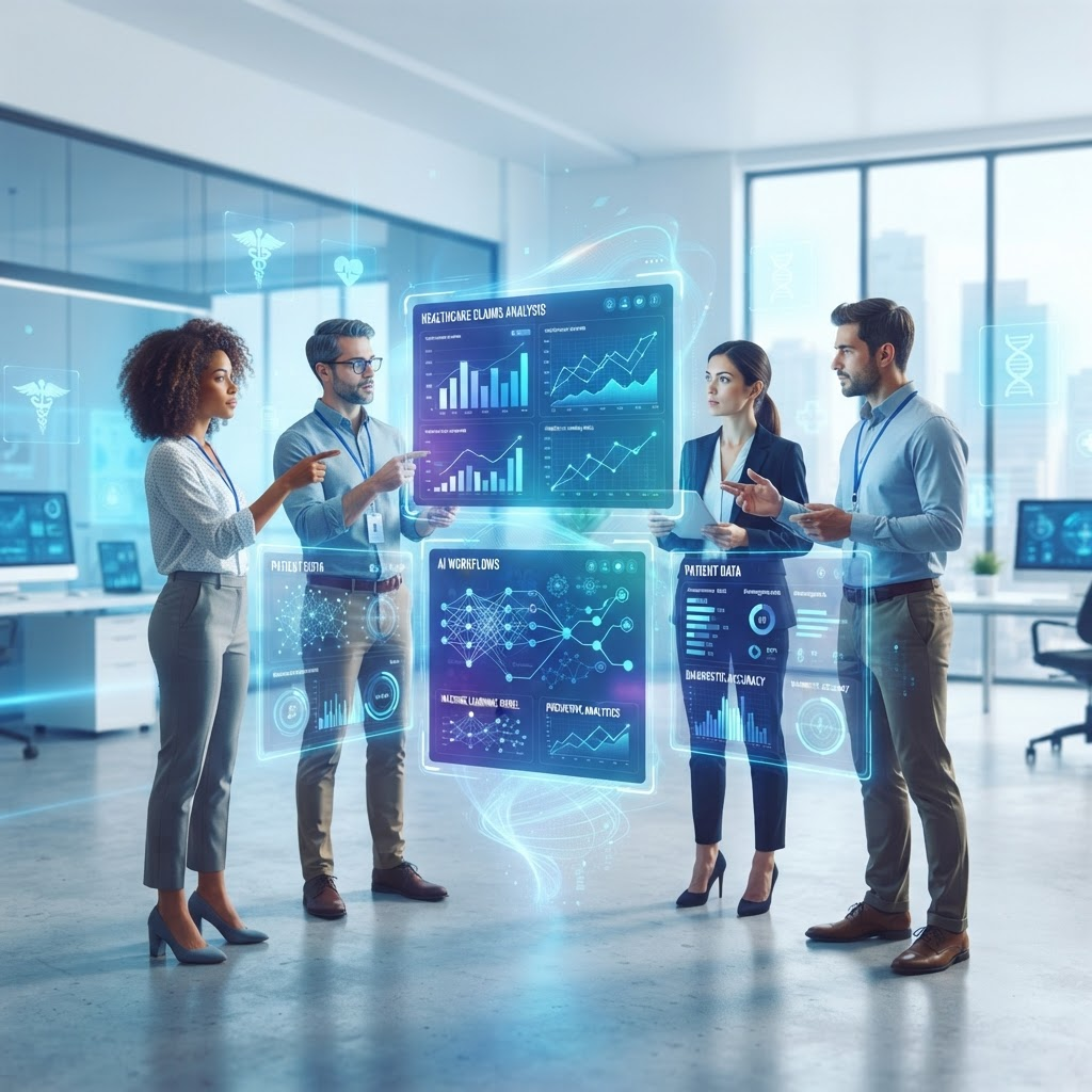 Code-Pulse AI team collaborating around healthcare data